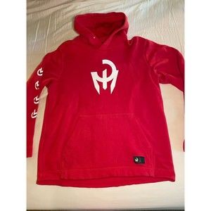 Adidas Patrick Mahomes Championship Red Hoodie Sweatshirt Size XL